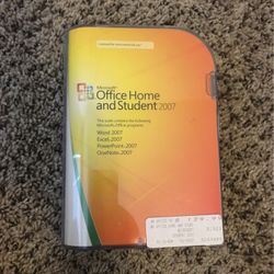 Microsoft Office Home And Student 2007