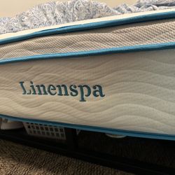 6” Queen Bed frame with 10” mattress