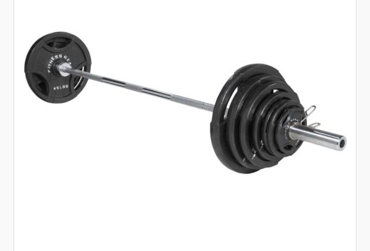 300 lbs Olympic Weight Set (Still in Box)