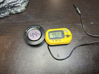 Hygrometer and thermometer