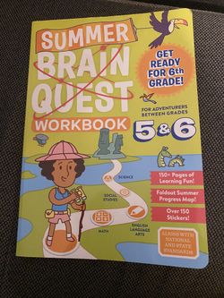 Summer Brain quest Workbook 5th-6th Grades