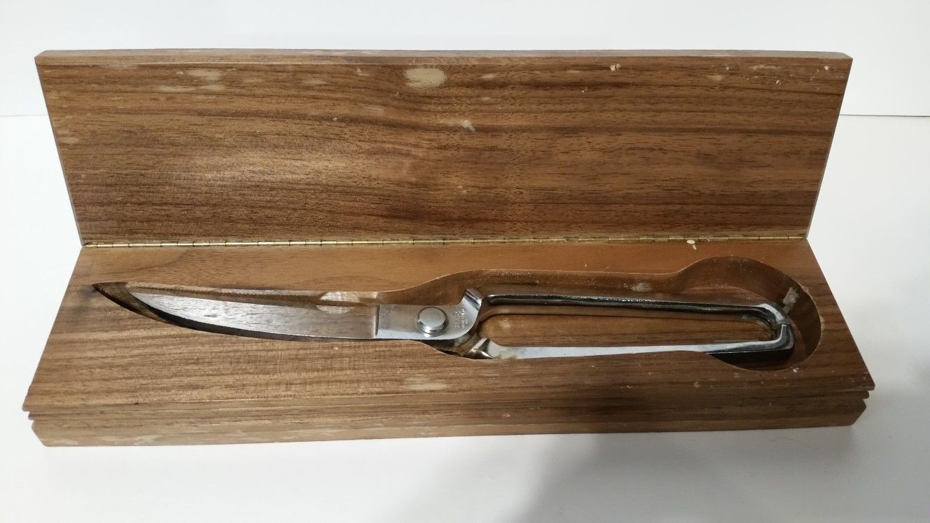 Meat Shears, stainless steel, w/box (B&B Company)