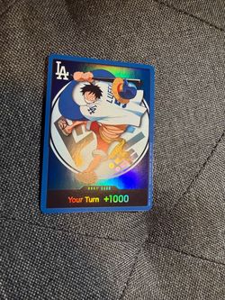 One Piece Dodgers Promo card .