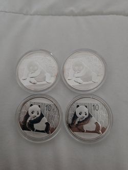 2015 PANDA SILVER COIN