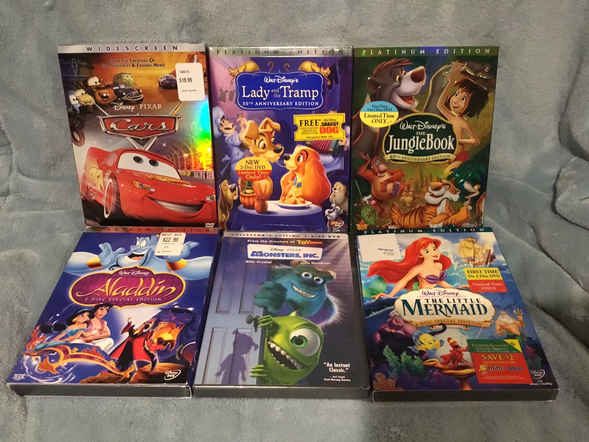Disney Movie DVDs New