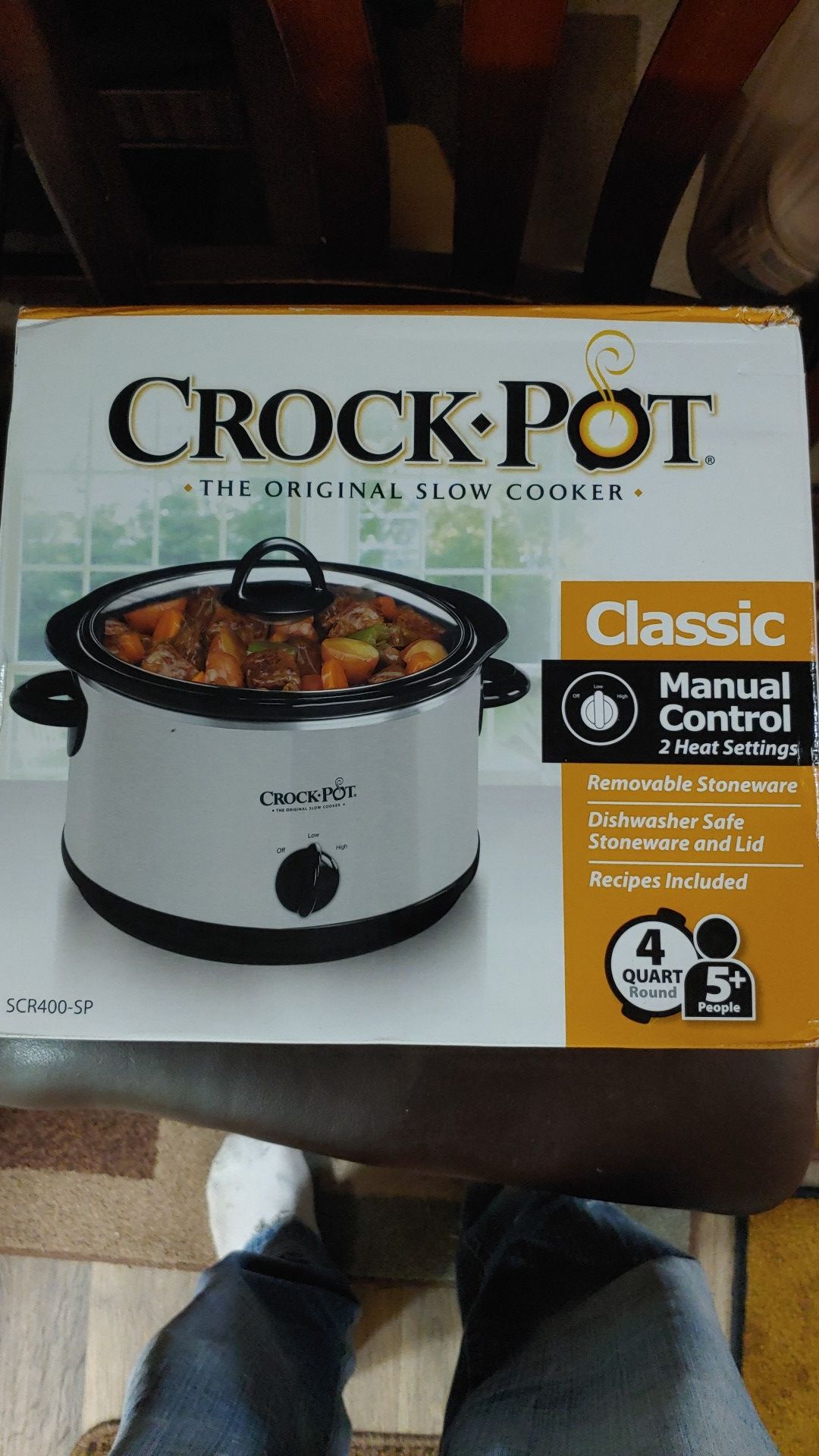 Slow cook crock pot 4 quarts