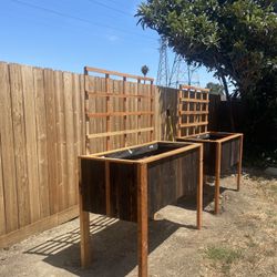 Hand Made Rustic Planter Boxes