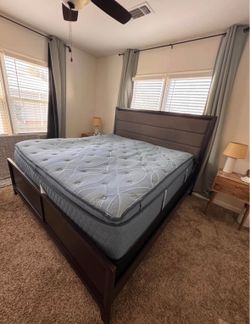 King Size Bed & Mattress