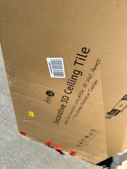 Decorative ceiling tile ( new ) 5 sections