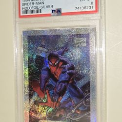 1994 MARVEL MASTERPCS.
SPIDER-MAN
HOLOFOIL-SILVER