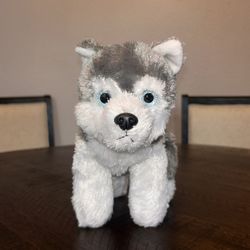Aurora Flopsie 12" Shadow Plush Husky Used