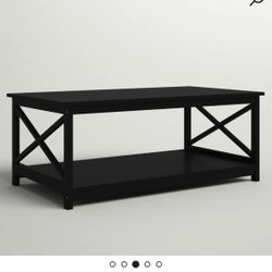 Black Coffee Table 