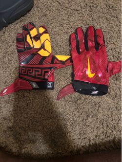 Old school USC football gloves size XL