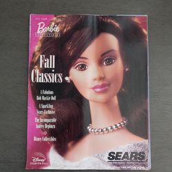 Vintage Barbie Collectibles Fall Classics Disney Collector Dolls Fall 1998 Magazine