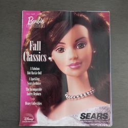 Vintage Barbie Collectibles Fall Classics Disney Collector Dolls Fall 1998 Magazine