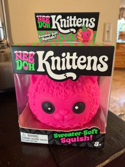 Nee Doh Knittens Squish Toy