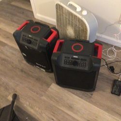 Ion Speaker With Phone Charger on top