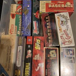 Sport Card Sealed Wax Boxes Basketball Etc 