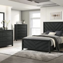 🛏️ STYLISH 5-PIECE BEDROOM SET – ONLY $39 TO START! 🛏️