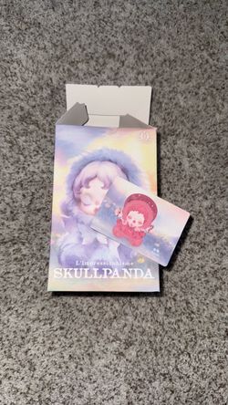 SKULLPANDA L'impressionnisme Blind Box Figure BLOSSOM