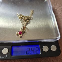 Cadena Para Mujer De Oro 14k 