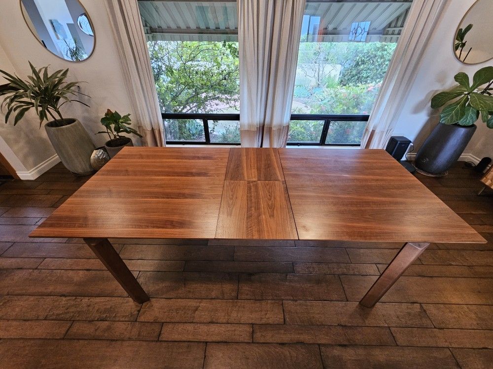 Mid Century Extendable Dining Table, 71" To 87"