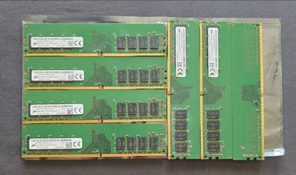 8x Micron 8GB DDR4 RAM