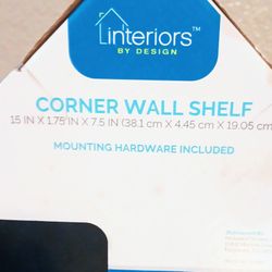 Corner Wall Shelf