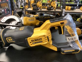 Dewalt 20V XR Brushless Compact Sawzall  (Tool-Only) $190