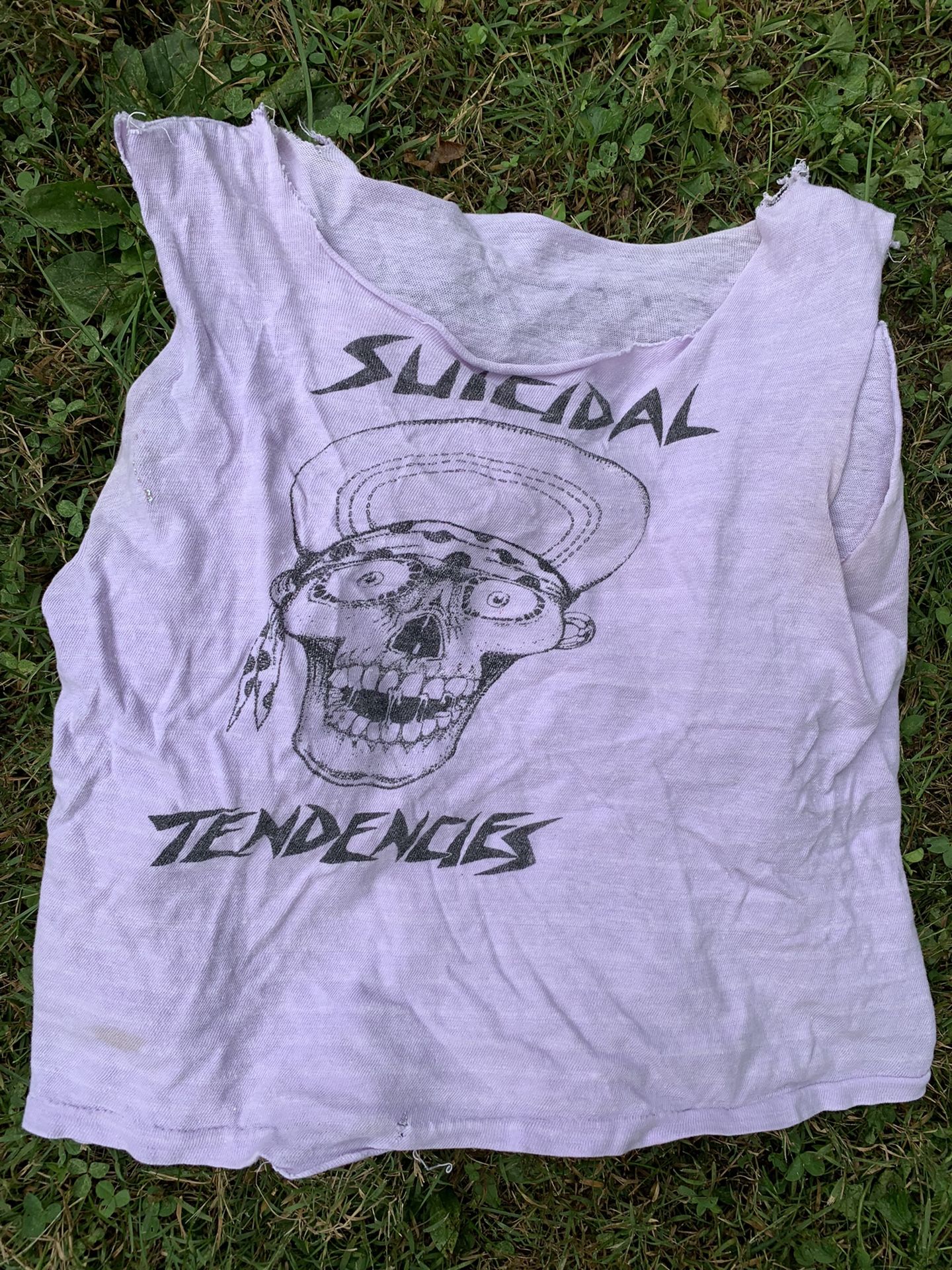 Vintage Suicidal Tendencies 83’ Tour Shirt