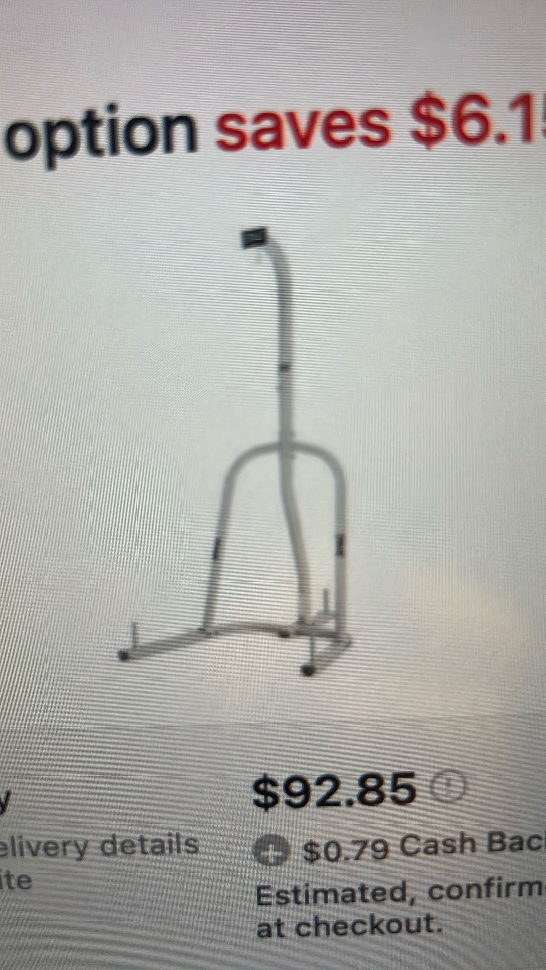 Everlast Punch Bag Holder