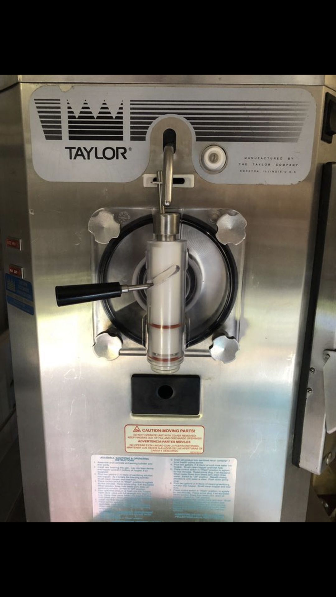 Taylor model 430-12 ice cream machine