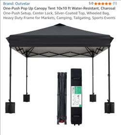 One Push Pop-up canopy