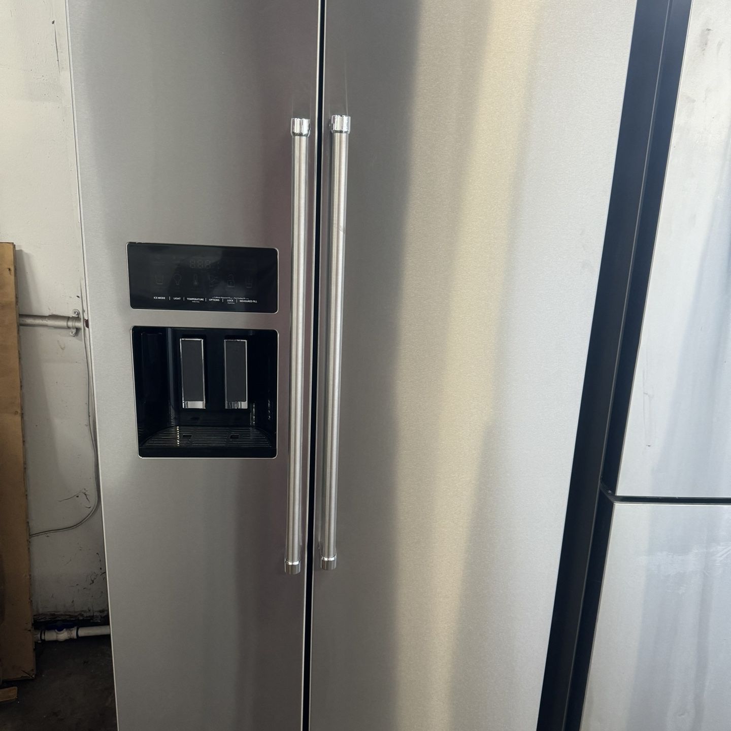 USED KITCHEN AID SIDE BY SIDE REFRIGERATOR 
