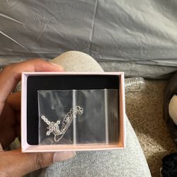 Moissanite Cross Chain
