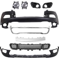 Fits for 2014 15 16 17 2018 Je-ep Cherokee Front Bumper Cover Complete w/Fog Light