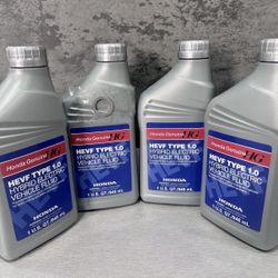 4 QTS Honda Genuine HEVF-Type 1.0 Hybrid Electric Vehicle Fluid OE 0(contact info removed)2