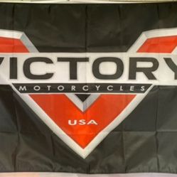 Victory Motorcycles Wall Flag (3’x5’) 