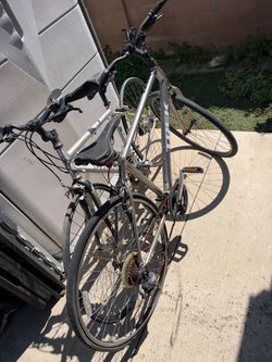 Trek Hybrid Road Bike Silver