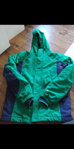 Boys lands end coat sz 14-16