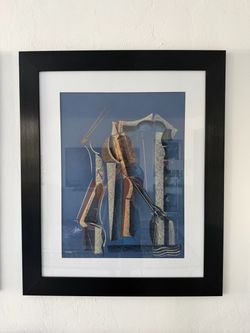 2 ABSTRACT PAINTINGS