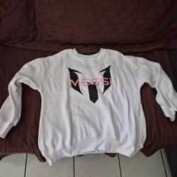 Messi Oversized Graphic Sweatshirt