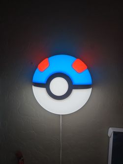 Great ball pokeball lamp