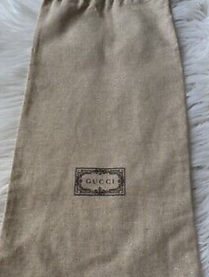 Gucci Dust Bag/Brown Bag AUTHENTIC Brand New 17” x 8.2”-I Have 2, $18 Each