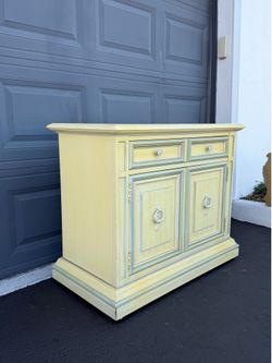 Vintage French Provincial Style Buffet Server by Stanley Furniture