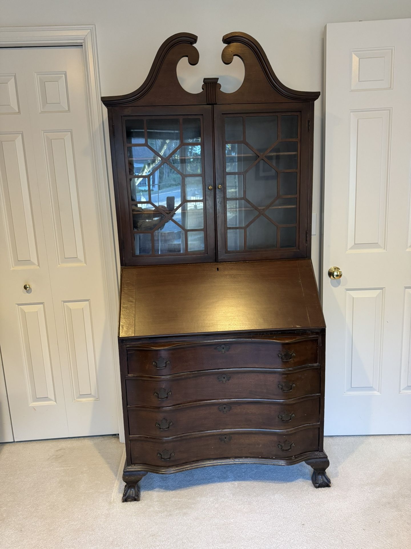 Antique Desk Cabinet