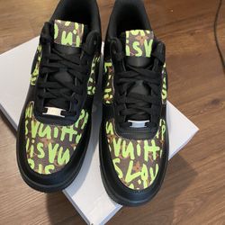 Custom Inspired Graffiti Louis Vuitton