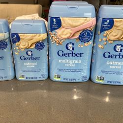 Brand New Unopened Gerber Baby Cereal Mixed Variety 