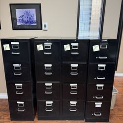 Filing cabinets 