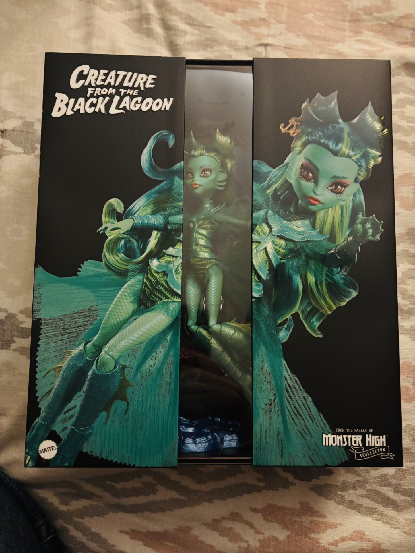 Moving out special! - MONSTER HIGH - Mattel Creations - Creature from the Black Lagoon - NIB